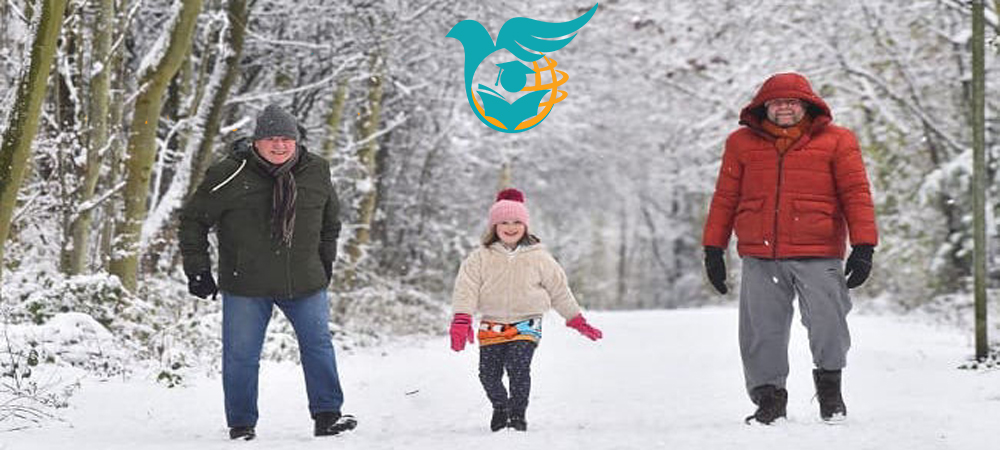 بارش برف در آلمان